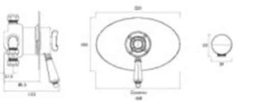 Bristan 1901 Conc Ctric Valve Chrome - N2 Cshcvo C 3 Bristan 1901 Conc Ctric Valve Chrome - N2 Cshcvo C - Image 3
