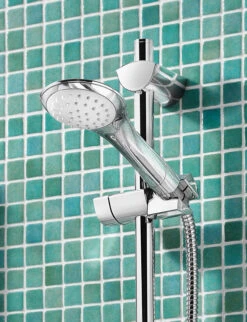 Bristan Sonique 2 Thermostatic Surface Mounted Shower With Adjustable Riser (Chrome) - SOQ2SHXARC -Grundfos Sales Store bristan sonique 2 thermostatic surface mounted shower with adjustable riser chrome soq2shxarc
