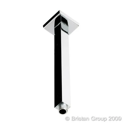 Bristan Square Ceiling Arm (Chrome Plated) - ARM104 C 1 Bristan Square Ceiling Arm (Chrome Plated) - ARM104 C