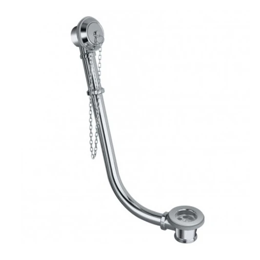 Crosswater Bath Waste - Plug Exposed Single Ended - Btw0222c 1 Crosswater Bath Waste - Plug Exposed Single Ended - Btw0222c