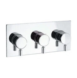 Crosswater Design Thermostatic Shower Valve With 3 Way Diverter- De3001rc