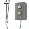 Gainsborough Slim Duo Electric Shower (Titamium Grey) 8.5kw - GSDTG85
