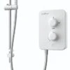 Gainsborough Slim Mono Electric Shower (White) 9.5kw - GSM95