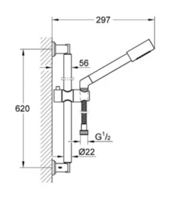 Grohe **N/A** 28581 Sena Shower Set - 28581000