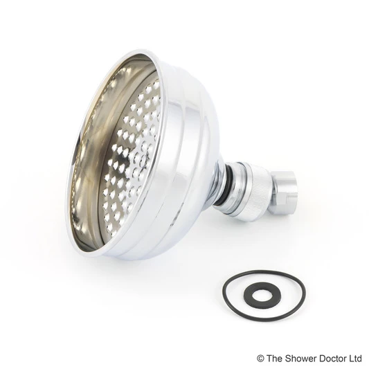 Gummers 4 Shower Rose & Swivel (Chrome - Skjera-1Cp 1 Gummers 4 Shower Rose & Swivel (Chrome - Skjera-1Cp