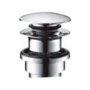 Hansgrohe Brass Push Open Waste Set 1 1/4"" For Basin And Bidet Mixers - 50100000