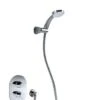 Inta Sulis Thermostatic Concealed Shower With Overhead Soaker.