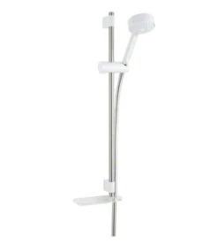 Mira Beat Shower Fittings Kit (White/Chrome)- 2.1703.015