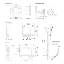 Mira Mode Dual Bath/Shower Pumped - 1.1874.012 -Grundfos Sales Store mira mode dual bath shower pumped 1 1874 012 2