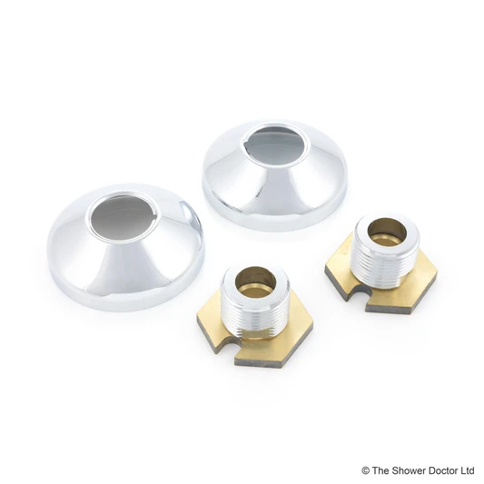 MX Bar Mixer Valve Fitting Kit (Chrome) - HMK 1 MX Bar Mixer Valve Fitting Kit (Chrome) - HMK