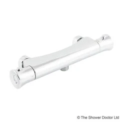 MX Bullet Thermostatic Brass Bar Mixer, Valve Only (Chrome) - HMJ