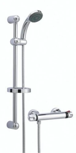 Nuie Dune Thermo Bar Valve W/ Slider Rail Kit - A3910