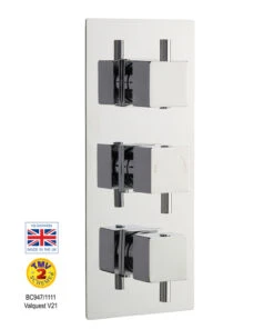 Nuie Triple Conc Thermo Valve W/ Diverter - Jty311