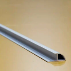 Rearo Selkie 2.4M Quad End Round Finishing Trim (Satin Silver)