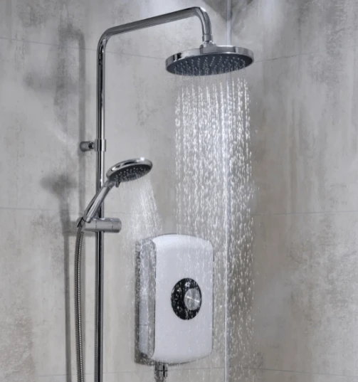 Triton Amore Duelectm Electric Shower White 9.5kW - GEAMDU91 2 Triton Amore Duelectm Electric Shower White 9.5kW - GEAMDU91 - Image 2