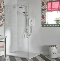 Triton Danzi Duelectm Electric Shower White 10.5kW - GEDADU11 -Grundfos Sales Store the shower doctor triton triton danzi duelectm electric shower white 10.5kw gedadu11 1689345208Triton Danzi Duelectm Electric Shower White 10.5kW GEDADU11 Image 2