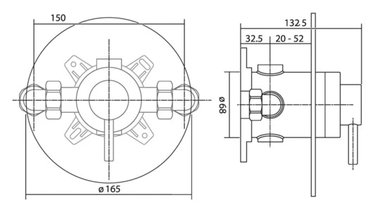 Triton Elina Single Lever Tmv3 Mixer Shower - Recessed- Elitmv3btsl 2 Triton Elina Single Lever Tmv3 Mixer Shower - Recessed- Elitmv3btsl - Image 2