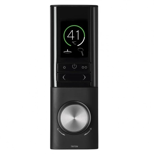 Triton Host Digital Mixer Shower All-In-One Wall Pack With Riser Rail - Circular - Hosdmwrrcirs 2 Triton Host Digital Mixer Shower All-In-One Wall Pack With Riser Rail - Circular - Hosdmwrrcirs - Image 2