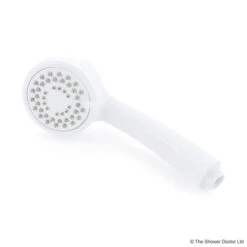 Triton Lara 3 Position Showerhead White - Tshmlar3poswh