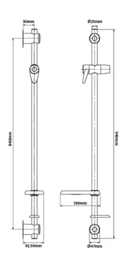 Triton Omnicare Design 8.5Kw Electric Shower With Extended Kit - Cincdes08w -Grundfos Sales Store triton omnicare design 8 5kw electric shower with extended kit cincdes08w 2