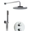 Vado Celsius Round Concealed 2 Outlet Thermostatic Shower Vavle - Wg-Celbox/4-C/P