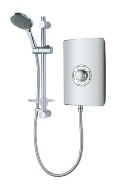 Vado Elegance Fashion Led Modern Design Electric Shower With Soft Press Illuminated Buttons 8.5Kw (Metallic And Chrome) - Els-Ele-85-Met 1 Vado Elegance Fashion Led Modern Design Electric Shower With Soft Press Illuminated Buttons 8.5Kw (Metallic And Chrome) - Els-Ele-85-Met