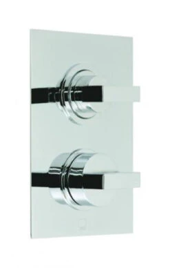 Vado Notion 3 Outlet 2 Handle Thermostatic Shower Valve Wall Mounted: Chrome - Not-148C/3-C/P