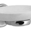 Vado Tournament Ceramic Soap Dish And Holder Wall Mounted (Chrome) - Tou-182A-C/P
